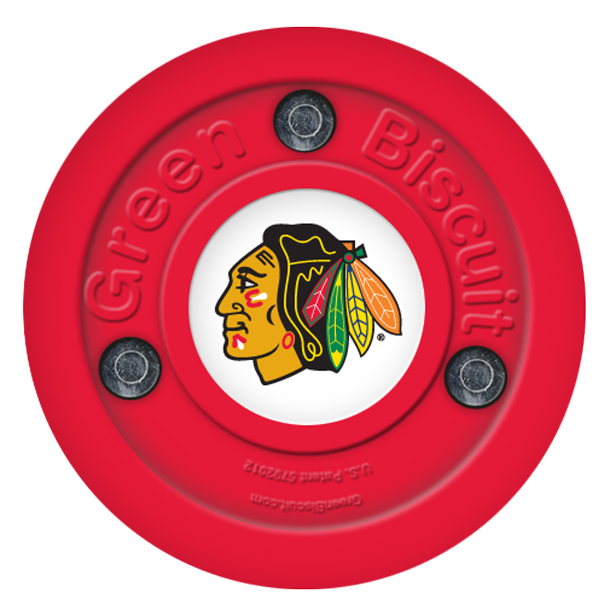 Шайба Green Biscuit NHL Chicago Black Hawks